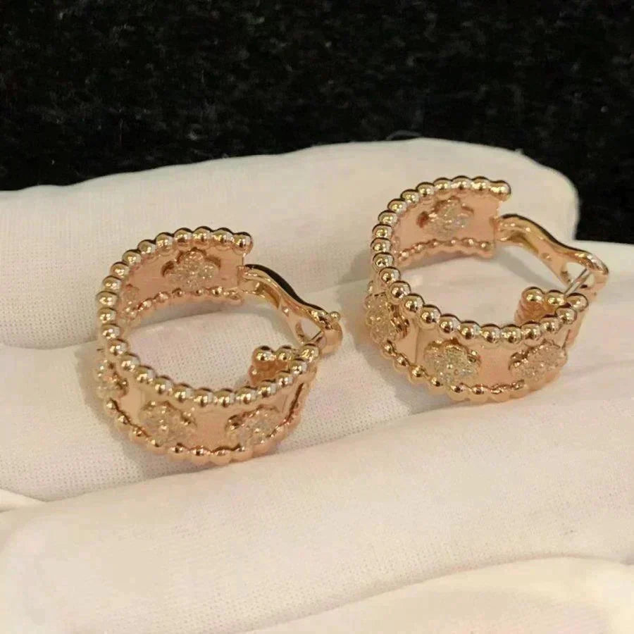 Aura PERLEE DIAMOND EARRINGS