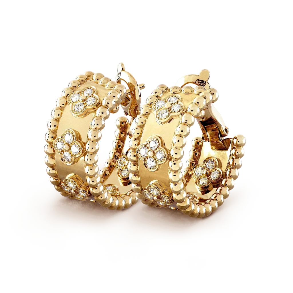 Aura PERLEE DIAMOND EARRINGS