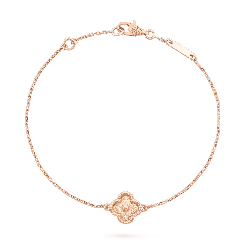 Aura CLOVER SINGLE FLOWER BRACELET
