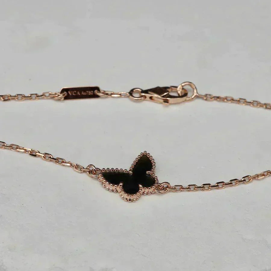 Aura BUTTERFLY ONYX  BUTTERFLY BRACELET
