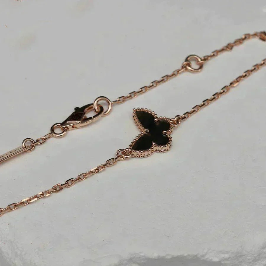 Aura BUTTERFLY ONYX  BUTTERFLY BRACELET