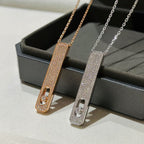 [Aura ] MY FIRST DIAMOND PAVED NECKLACE