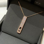 [Aura ] MY FIRST DIAMOND PAVED NECKLACE