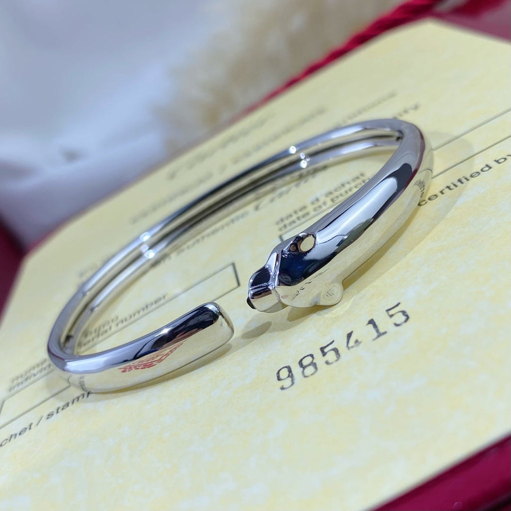 Aura PANTHERE SILBER OFFENER ARMBREIF