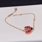 Aura LUCKY SPRING 1 MOTIF PINK GOLD BRACELET