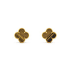 Aura CLOVER MEDIUM 1 MOTIV TIGER EYE OHRRINGE