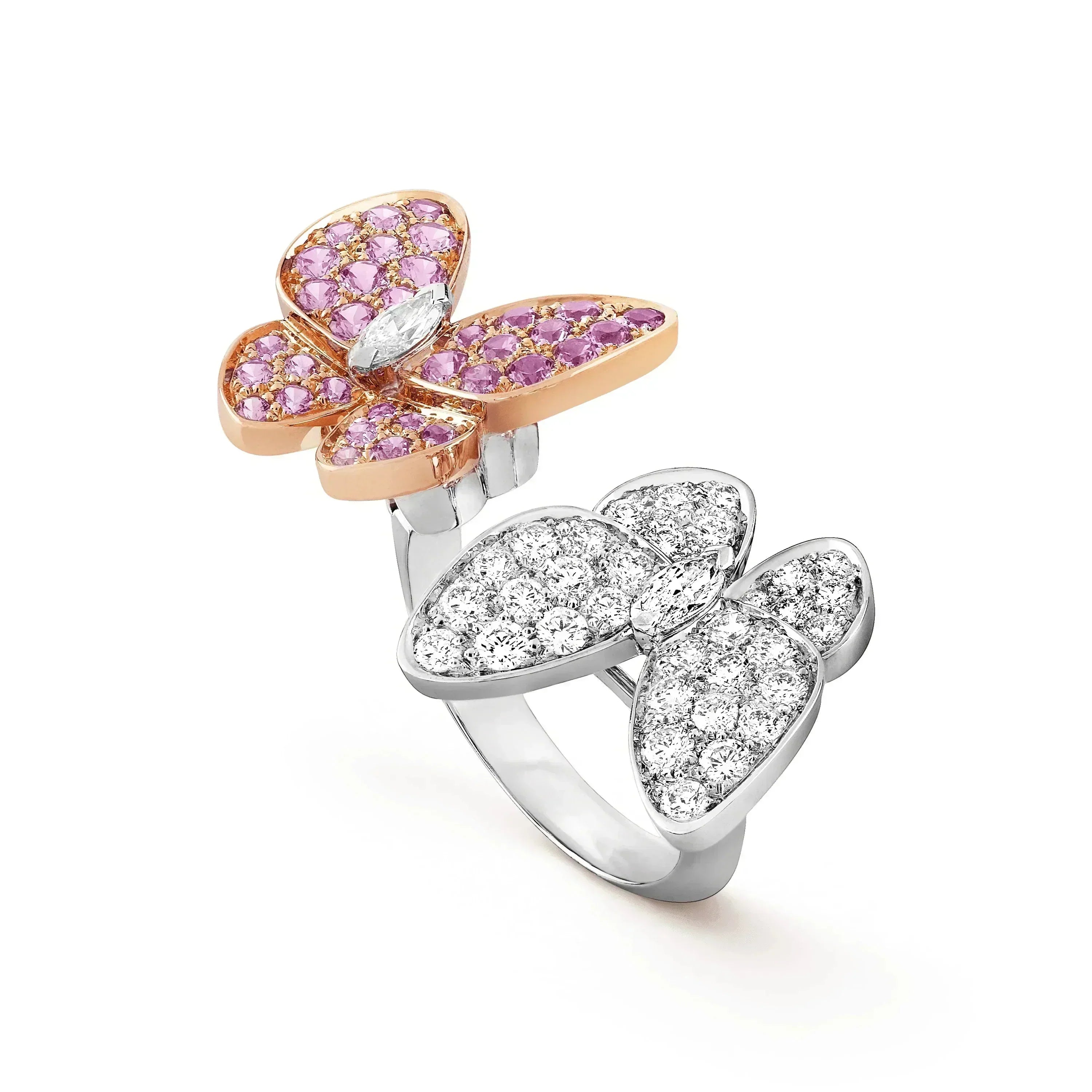 Aura TWIN BUTTERFLY DIAMOND RING