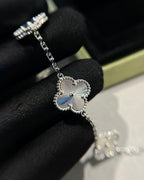 [Aura ]New  CLOVER 5 MOTIF LASER BRACELET COLLECTION